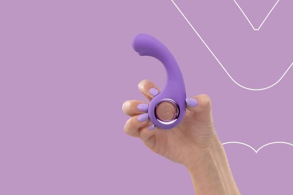 Вібратор для точки G FairyGasm BraveryAward violet &mdash; купити в інтим-бутику EroticToys