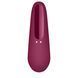 Вакуумний кліторальний стимулятор Satisfyer Curvy 1+ Rose Red з керуванням через інтернет в інтим-бутику EroticToys