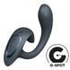 Вагінально-кліторальний вібратор Satisfyer G for Goddess 1 Dark Grey, 2 мотори в інтим-бутику EroticToys