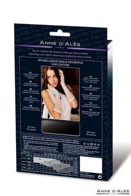 Мітенки сітка Anne De Ales White &mdash; купити в інтим-бутику EroticToys