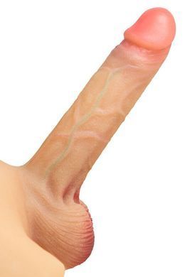 Силіконові трусики з фалоімітатором Real Body Real Manly, S/M, суцільна конструкція, для неї &mdash; купити в інтим-бутику EroticToys