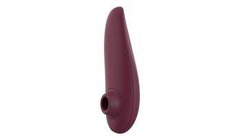 Вакуумний кліторальний стимулятор Womanizer Classic 2 - Bordeaux, 10 режимів, функція Afterglow &mdash; купити в інтим-бутику EroticToys