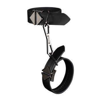 Фіксатори для рук та ніг LOCKINK Wristcuffs/Anklecuffs, чорні, натуральна шкіра &mdash; купити в інтим-бутику EroticToys