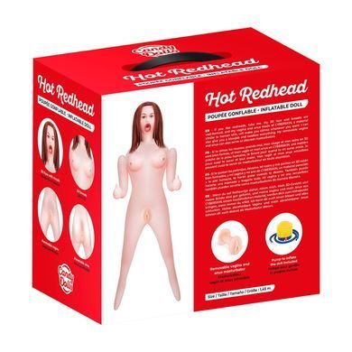 Надувна лялька Candy Dolls Hot Redhead (м'ята паковання!!!) &mdash; купити в інтим-бутику EroticToys