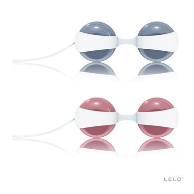 Набір вагінальних кульок LELO Beads, діаметр 3,5 см, змінне навантаження, 2х28 та 2х37 г &mdash; купити в інтим-бутику EroticToys