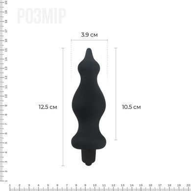 Замовити анонімно: Анальна пробка з вібрацією Adrien Lastic Bullet Amuse Black, макс. діаметр 3,9 см Анальна пробка з вібрацією Adrien Lastic Bullet Amuse Black, макс. діаметр 3,9 см — купити в інтим-бутику EroticToys