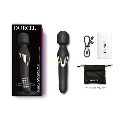 Вібромасажер 2в1 Dorcel Dual Orgasms Gold (м'ята упаковка!!!) &mdash; купити в інтим-бутику EroticToys