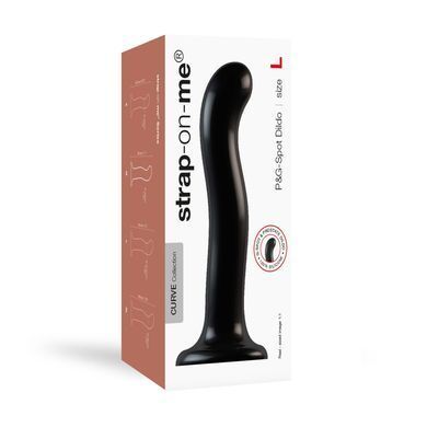 Насадка для страпона Strap-On-Me P&G-Spot Dildo, силикон, размер L &mdash; купити в інтим-бутику EroticToys