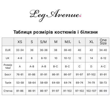 (SALE) Вініловий костюм покоївки Leg Avenue Vinyl Naughty Maid M, сукня, фартух, манжети, чепчик &mdash; купити в інтим-бутику EroticToys