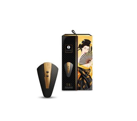 Кліторальний вібратор Shunga Obi Black &mdash; купити в інтим-бутику EroticToys