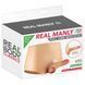 Силіконові трусики з фалоімітатором Real Body Real Manly, S/M, суцільна конструкція, для неї в інтим-бутику EroticToys