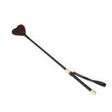 Шльопалка-сердечко Liebe Seele Victorian Garden Riding Crop, двостороння &mdash; купити в інтим-бутику EroticToys