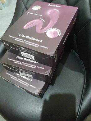 Вагінально-кліторальний вібратор Satisfyer G for Goddess 3 Wine Red (м'яте паковання!!!) &mdash; купити в інтим-бутику EroticToys
