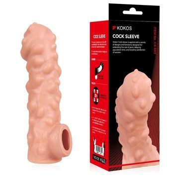 Насадка на член Kokos Cock Sleeve CS 003 L &mdash; купити в інтим-бутику EroticToys