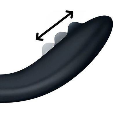 Вібратор із перлинною стимуляцією точки G Satisfyer Rrrolling Explosion Black &mdash; купити в інтим-бутику EroticToys