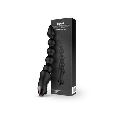 Анальний вібратор-намисто Nexus BENDZ Bendable Vibrator Probe Edition, ефект пам&rsquo;яті форми &mdash; купити в інтим-бутику EroticToys