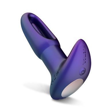 Анальна пробка з віброязичком Hueman - Voyager Butt Plug With Tapping &mdash; купити в інтим-бутику EroticToys