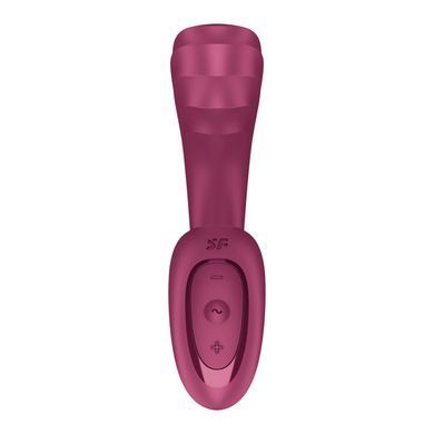 Вагінально-кліторальний вібратор Satisfyer G for Goddess 3 Wine Red (м'яте паковання!!!) &mdash; купити в інтим-бутику EroticToys