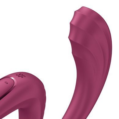Вагінально-кліторальний вібратор Satisfyer G for Goddess 3 Wine Red (м'яте паковання!!!) &mdash; купити в інтим-бутику EroticToys