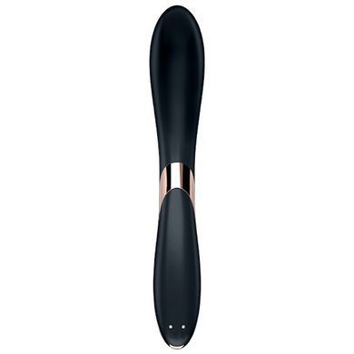 Вібратор із перлинною стимуляцією точки G Satisfyer Rrrolling Explosion Black &mdash; купити в інтим-бутику EroticToys