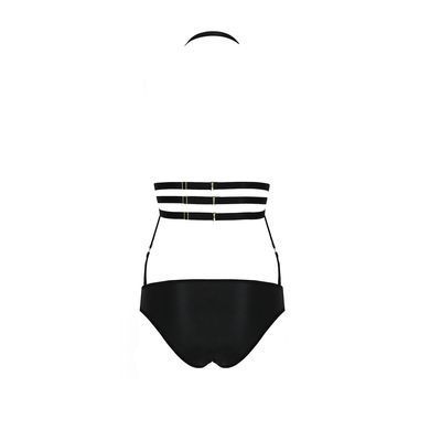 Боді монокіні під латекс Passion Exclusive LAMIS BODY XXL/XXXL, black &mdash; купити в інтим-бутику EroticToys