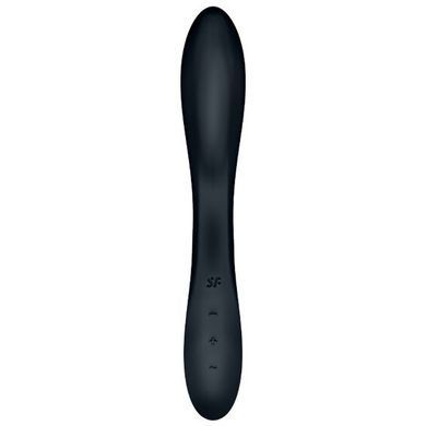Вібратор із перлинною стимуляцією точки G Satisfyer Rrrolling Explosion Black &mdash; купити в інтим-бутику EroticToys