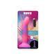 Фалоімітатор, що світиться в темряві, ADDICTION Rave 8&Prime;, Glow in the Dark Dildo Pink Purple, 20,3 см в інтим-бутику EroticToys