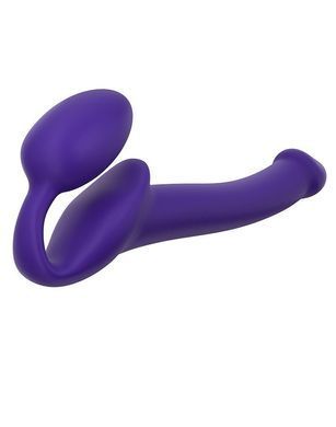Безремінний страпон Strap-On-Me Violet S, повністю регульований, діаметр 2,7 см &mdash; купити в інтим-бутику EroticToys