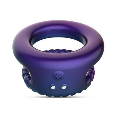 Ерекційне віброкільце Hueman - Jupiter Vibrating Cock and Ball Ring &mdash; купити в інтим-бутику EroticToys