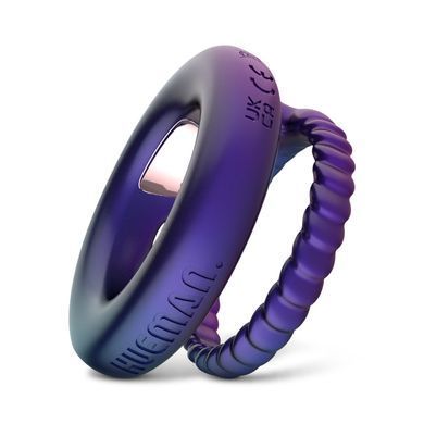 Ерекційне віброкільце Hueman - Jupiter Vibrating Cock and Ball Ring &mdash; купити в інтим-бутику EroticToys