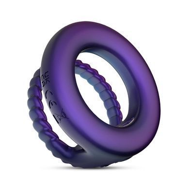 Ерекційне віброкільце Hueman - Jupiter Vibrating Cock and Ball Ring &mdash; купити в інтим-бутику EroticToys