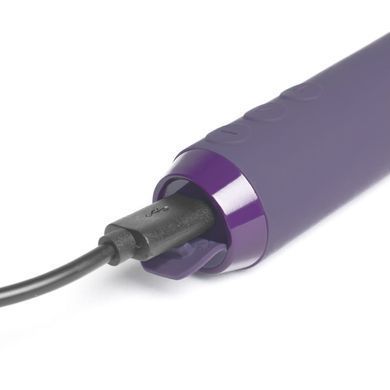 Мінівібратор Je Joue - Classic Bullet Vibrator Purple з глибокою вібрацією і фіксацією на палець &mdash; купити в інтим-бутику EroticToys
