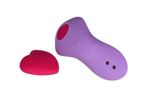 Вібратор у трусики FairyGasm HeartGem violet, на магніті, пульт ДК &mdash; купити в інтим-бутику EroticToys
