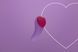 Вібратор у трусики FairyGasm HeartGem violet, на магніті, пульт ДК в інтим-бутику EroticToys