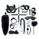 Набір BDSM Art Of Sex &ndash; Maxi BDSM Set Leather, 13 предметів, чорний, натуральна шкіра в інтим-бутику EroticToys