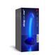 Дилдо, що світиться Strap-On-Me Glow-LED Dildo Purple - M в інтим-бутику EroticToys