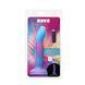 Фалоімітатор, що світиться в темряві, ADDICTION Rave 8&Prime; Glow in the Dark Dildo Blue Purple, 20,3 см в інтим-бутику EroticToys