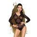 Боді Penthouse High On Love XL Black, глибокий виріз на спині, імітація стреп в інтим-бутику EroticToys