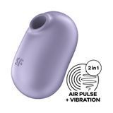 Вакуумний стимулятор із вібрацією Satisfyer Pro To Go 2 Violet &mdash; купити в інтим-бутику EroticToys