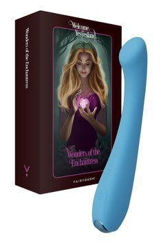 Вібратор для точки G FairyGasm MerryWand blue &mdash; купити в інтим-бутику EroticToys