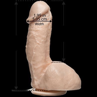Фалоімітатор, що кінчає Doc Johnson The Amazing Squirting Realistic Cock, ПВХ, діаметр 5,1см &mdash; купити в інтим-бутику EroticToys
