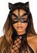 Маска кішки з екошкіри Leg Avenue Vegan leather studded cat mask Black в інтим-бутику EroticToys