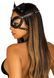 Маска кішки з екошкіри Leg Avenue Vegan leather studded cat mask Black в інтим-бутику EroticToys