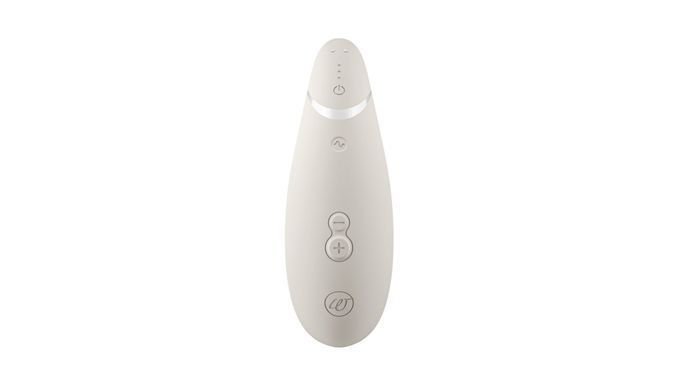 Вакуумний кліторальний стимулятор Womanizer Premium 2 - Grey, функції Autopilot та Smart Silence &mdash; купити в інтим-бутику EroticToys