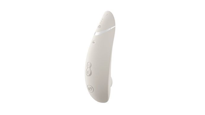 Вакуумний кліторальний стимулятор Womanizer Premium 2 - Grey, функції Autopilot та Smart Silence &mdash; купити в інтим-бутику EroticToys