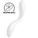 Вібратор із перлинною стимуляцією точки G Satisfyer Rrrolling Pleasure White в інтим-бутику EroticToys