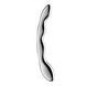 Металевий дилдо Satisfyer Cosmic Crest 2, двосторонній, можна нагрівати й охолоджувати в інтим-бутику EroticToys