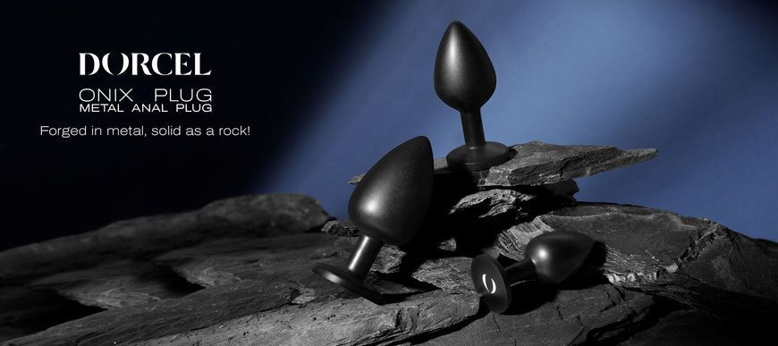 Замовити анонімно: Анальна пробка Dorcel ONIX PLUG S Анальна пробка Dorcel ONIX PLUG S — купити в інтим-бутику EroticToys