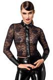 Блуза Noir Handmade F377 Noirelle Lace Button-up Shirt L &mdash; купити в інтим-бутику EroticToys