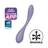 Універсальний смарт-вібратор Satisfyer G-Spot Flex 5+ Lilac &mdash; купити в інтим-бутику EroticToys